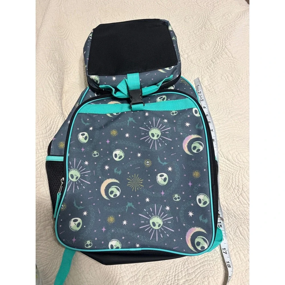 Disney Nightmare Before Christmas Jack Skellington Backpack and Lunch Box Set